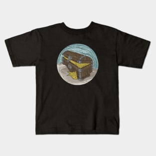 Sunken Treasure Chest 2 Kids T-Shirt